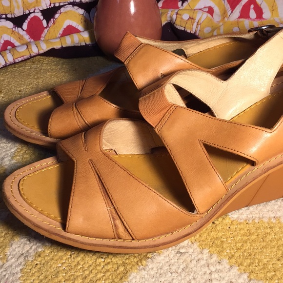 Camper Original Vintage Damas Wedge in Caramel, size 40/ 9.5 US womens - Picture 5 of 8